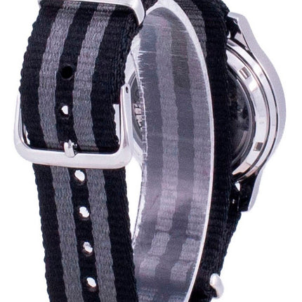 Orologio da uomo automatico con cinturino in nylon Seiko 5 Military SNK809K2-var-NATO16