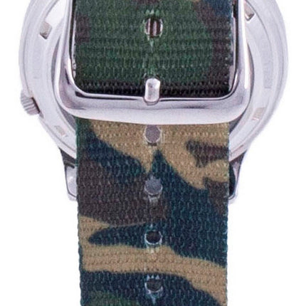 Orologio da uomo automatico con cinturino in nylon Seiko 5 Military SNK809K2-var-NATOS18
