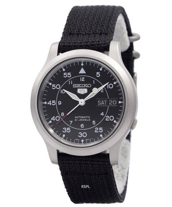 Orologio da uomo Seiko 5 Military Automatic SNK809K2 ricondizionato