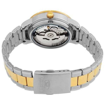 Orologio da donna automatico Seiko 5 con quadrante argentato SNK892 SNK892K1 SNK892K