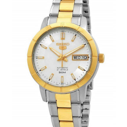 Orologio da donna Seiko 5 automatico con quadrante argento SNK892 SNK892K1 SNK892K ricondizionato