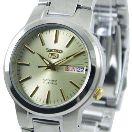 Orologio da uomo automatico Seiko 5 con 21 rubini SNKA03K1 SNKA03K