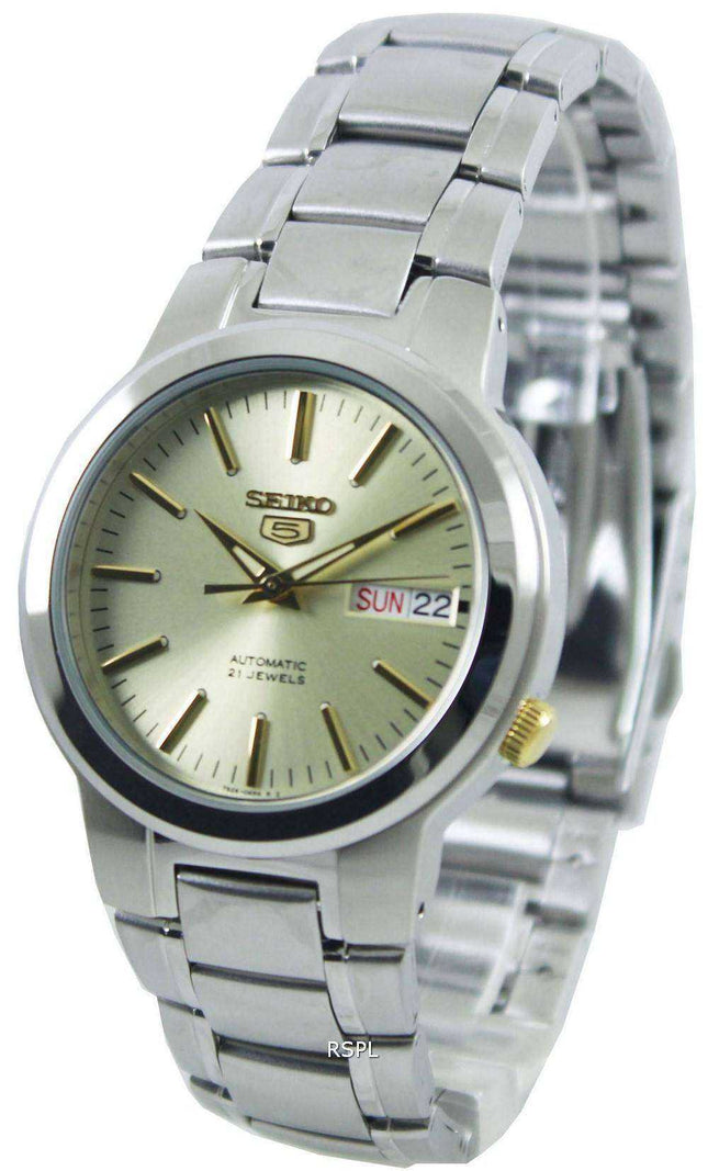 Orologio da uomo automatico Seiko 5 con 21 rubini SNKA03K1 SNKA03K
