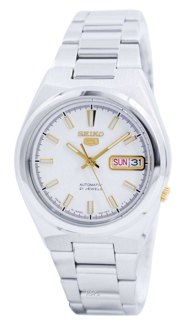 Seiko 5 Automatic 21 Jewels Japan Made SNKC47 SNKC47J1 SNKC47J Orologio da uomo