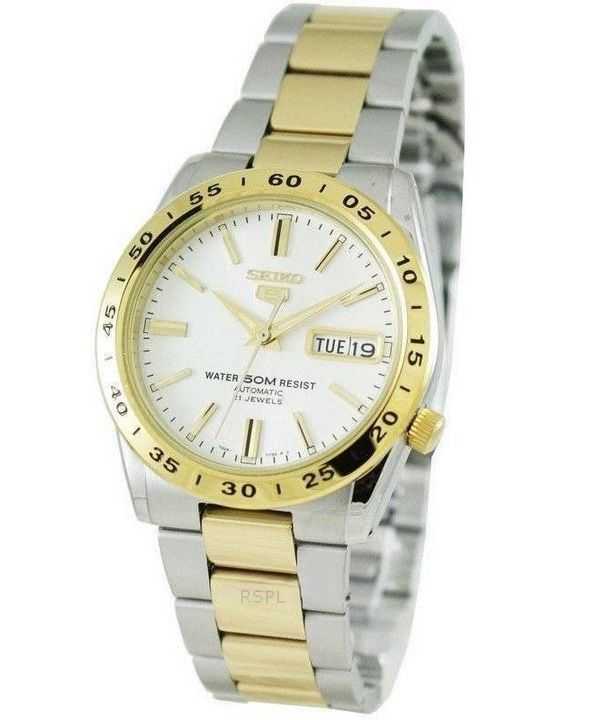 Orologio automatico SNKE04K1 SNKE04 da uomo placcato oro Seiko 5 Sports
