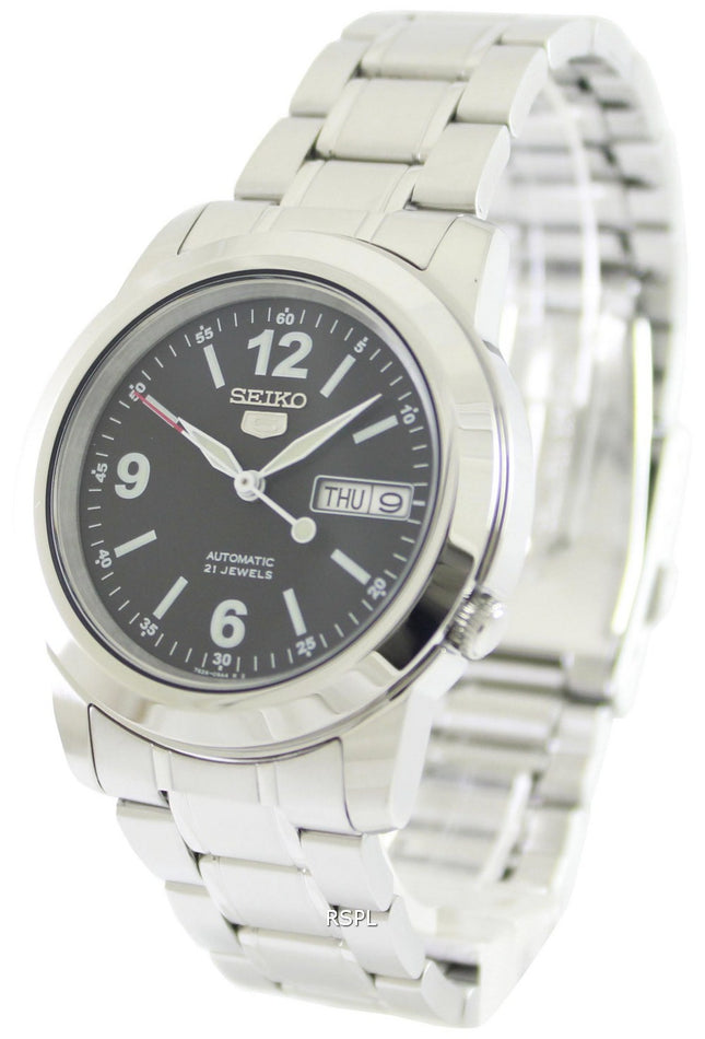 Orologio da uomo automatico Seiko 5 con 21 rubini SNKE63K1 SNKE63K