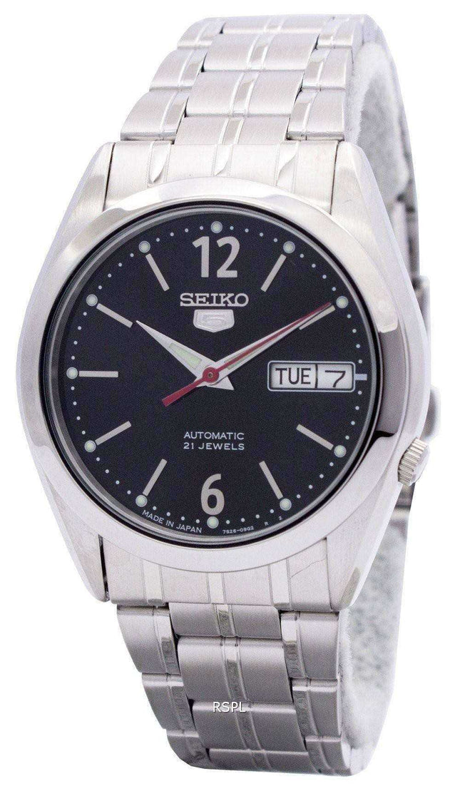 Seiko 5 Automatic 21 Jewels Japan Made SNKF01 SNKF01J1 SNKF01J Orologio da uomo