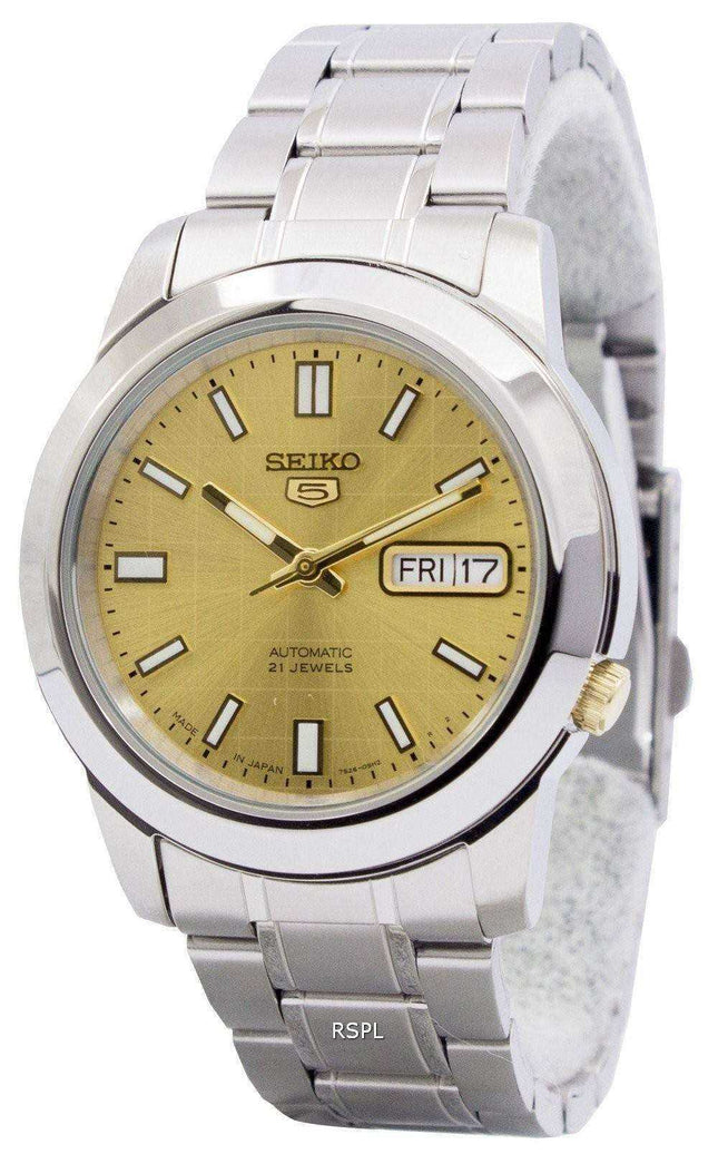 Seiko 5 Automatic 21 Jewels Japan Made SNKK15 SNKK15J1 SNKK15J Orologio da uomo