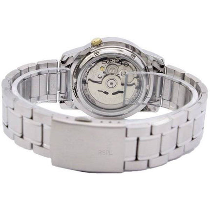 Orologio da uomo Seiko 5 automatico 21 gioielli, prodotto in Giappone, SNKK17 SNKK17J1 SNKK17J, ricondizionato