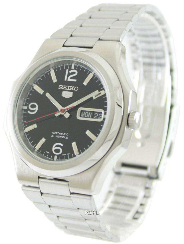 Orologio da uomo automatico Seiko 5 con 21 rubini SNKK59K1 SNKK59K