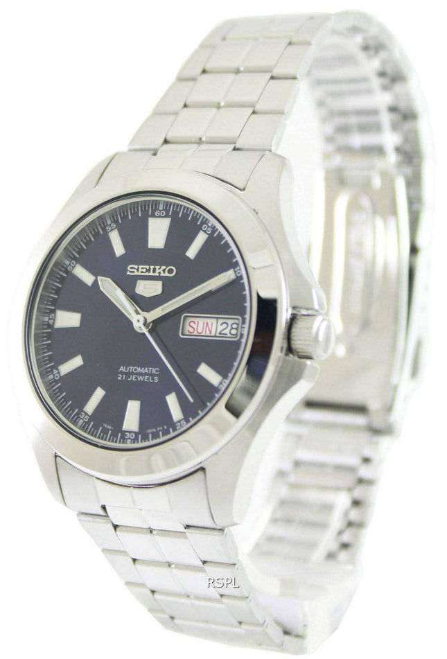 Orologio da uomo automatico Seiko 5 con 21 rubini SNKL07K1 SNKL07K