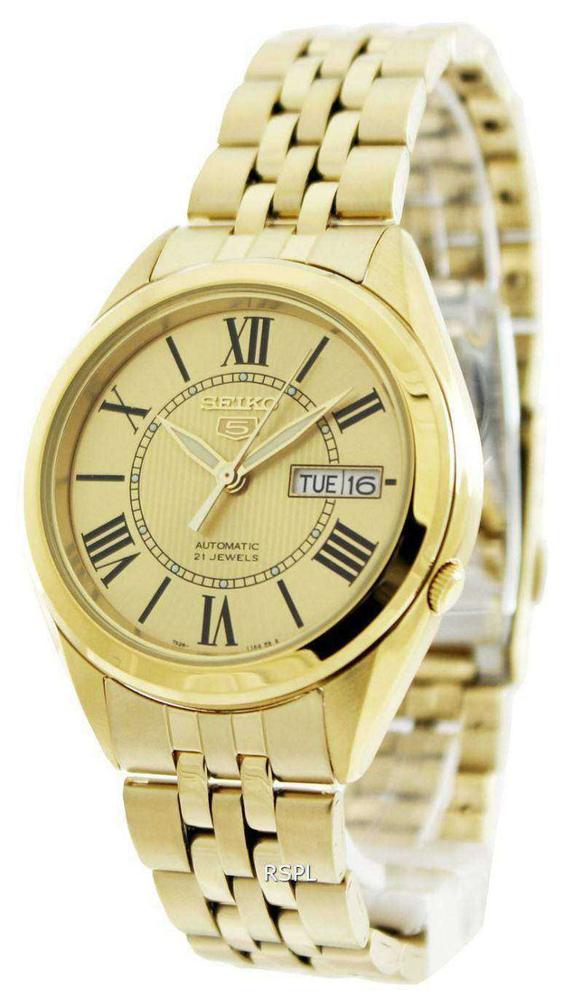 Orologio da uomo Seiko 5 automatico 21 gioielli SNKL38K1