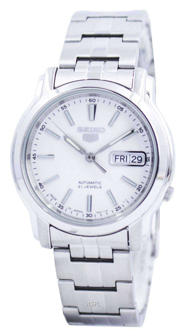 Seiko 5 Automatic 21 Jewels Japan Made SNKL75 SNKL75J1 SNKL75J Orologio da uomo
