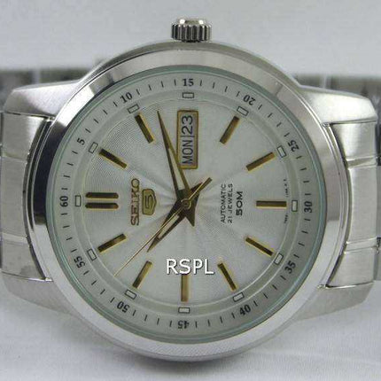 Orologio da uomo automatico Seiko 5 con 21 rubini SNKM85K1 SNKM85K