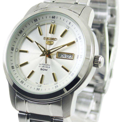 Orologio da uomo automatico Seiko 5 con 21 rubini SNKM85K1 SNKM85K