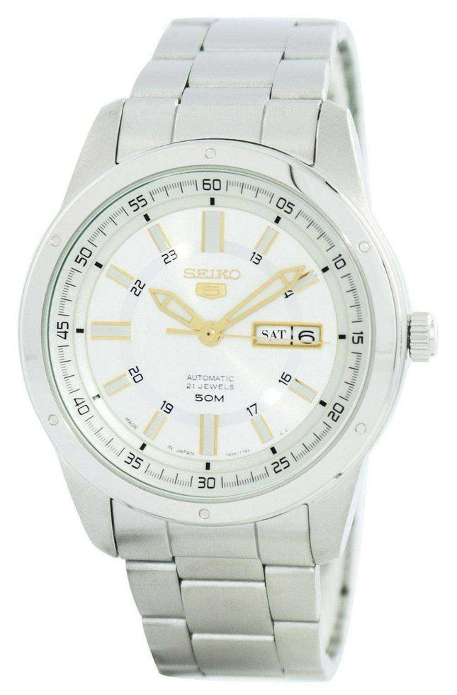 Seiko 5 Automatic 21 Jewels Japan Made SNKN11 SNKN11J1 SNKN11J Orologio da uomo