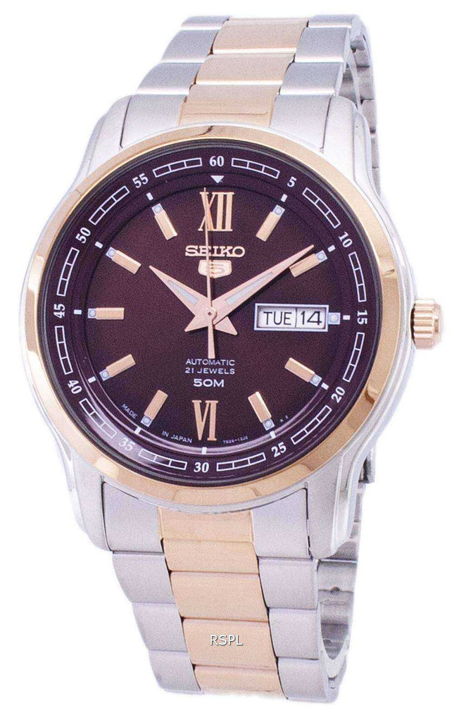 Orologio da uomo Seiko 5 Classic Automatic Made in Giappone SNKP18 SNKP18J1 SNKP18J