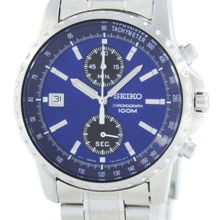 Seiko Chronograph Quartz Tachymeter SNN067 SNN067P1 SNN067P Orologio da uomo