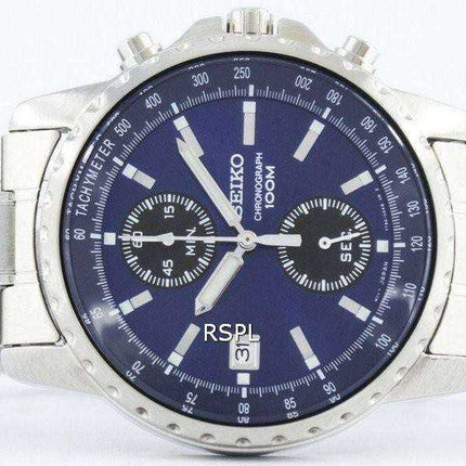Seiko Chronograph Quartz Tachymeter SNN067 SNN067P1 SNN067P Orologio da uomo