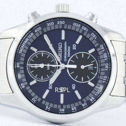 Orologio da uomo Seiko Chronograph Quartz Tachymeter SNN157 SNN157P1 SNN157P