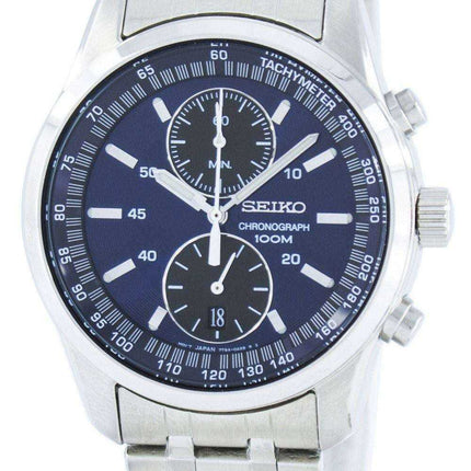 Orologio da uomo Seiko Chronograph Quartz Tachymeter SNN157 SNN157P1 SNN157P