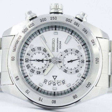 Orologio da uomo Seiko Chronograph Quartz Tachymeter SNN177 SNN177P1 SNN177P