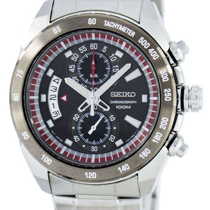 Orologio da uomo Seiko Chronograph Quartz Tachymeter SNN181 SNN181P1 SNN181P