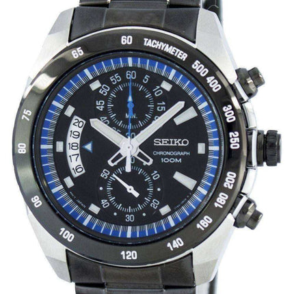 Orologio da uomo Seiko Chronograph Quartz Tachymeter SNN183 SNN183P1 SNN183P