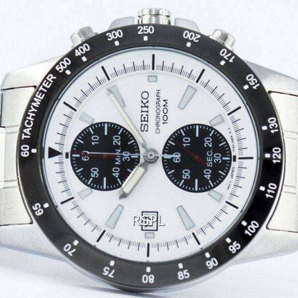 Orologio da uomo Seiko Chronograph Quartz Tachymeter SNN187 SNN187P1 SNN187P