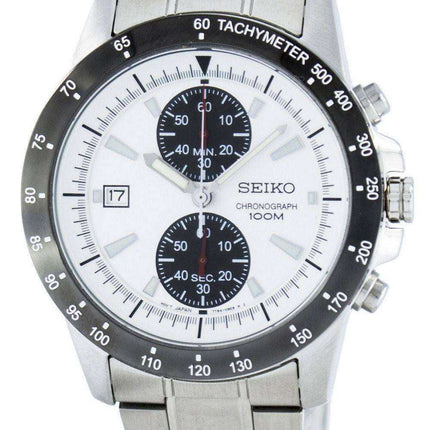 Orologio da uomo Seiko Chronograph Quartz Tachymeter SNN187 SNN187P1 SNN187P