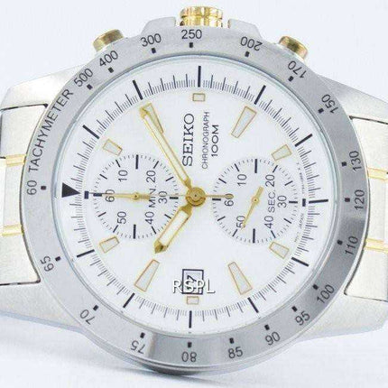 Orologio da uomo Seiko Chronograph Quartz Tachymeter SNN189 SNN189P1 SNN189P
