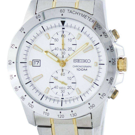 Orologio da uomo Seiko Chronograph Quartz Tachymeter SNN189 SNN189P1 SNN189P