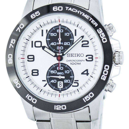 Orologio da uomo Seiko Chronograph Quartz Tachymeter SNN195 SNN195P1 SNN195P