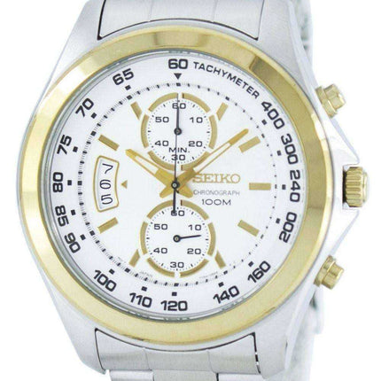 Orologio da uomo Seiko Chronograph Quartz Tachymeter SNN256 SNN256P1 SNN256P