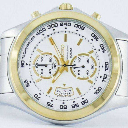 Orologio da uomo Seiko Chronograph Quartz Tachymeter SNN256 SNN256P1 SNN256P