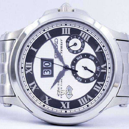 Orologio da uomo Seiko Premier Kinetic Perpetual SNP047 SNP047P1 SNP047P