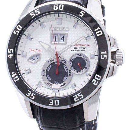 Orologio da uomo Seiko Sportura Kinetic Perpetual SNP087 SNP087P1 SNP087P