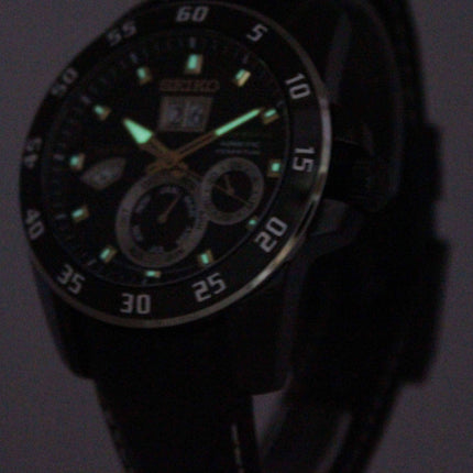 Orologio da uomo Seiko Sportura Kinetic Perpetual SNP089 SNP089P1 SNP089P ricondizionato