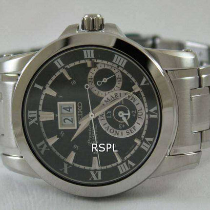 Orologio da uomo Seiko Premier Kinetic Perpetual SNP093 SNP093P1 SNP093P