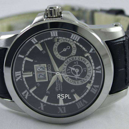 Orologio da uomo Seiko Premier Kinetic Perpetual SNP093P2