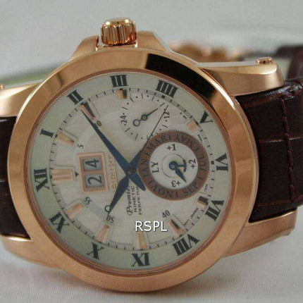 Orologio da uomo Seiko Premier Kinetic Perpetual SNP096 SNP096P1 SNP096P
