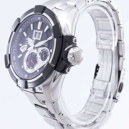 Orologio da uomo Seiko Velatura Kinetic Perpetual SNP101 SNP101P1 SNP101P