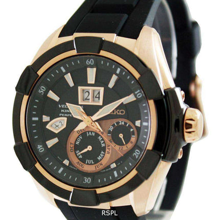 Orologio da uomo Seiko Velatura Kinetic Perpetual SNP104 SNP104P1 SNP104P