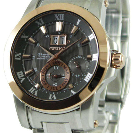 Seiko Premier Kinetic Perpetual Calendar SNP114 SNP114P1 SNP114P Orologio da uomo