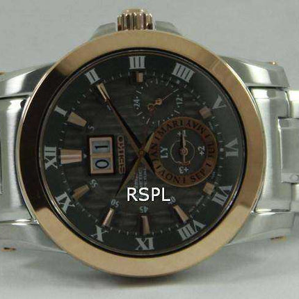Seiko Premier Kinetic Perpetual Calendar SNP114 SNP114P1 SNP114P Orologio da uomo