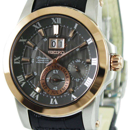 Orologio da uomo Seiko Premier Kinetic Perpetual Calendar SNP114P2