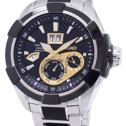 Orologio da uomo perpetuo con calendario Seiko Velatura SNP119 SNP119P1 SNP119P
