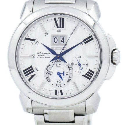 Seiko Premier Kinetic Perpetual Calendar SNP139 SNP139P1 SNP139P Orologio da uomo