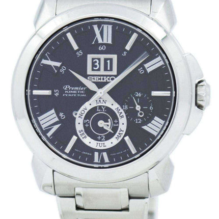 Seiko Premier Kinetic Perpetual Calendar SNP141 SNP141P1 SNP141P Orologio da uomo