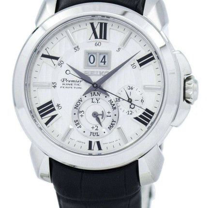 Seiko Premier Kinetic Perpetual Calendar SNP143 SNP143P1 SNP143P Orologio da uomo